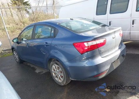 2016 Kia Rio Lx из США, поврежденный, VIN KNADM4A33G6690434